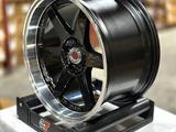 RAYS R18 5x114.3 (РАЗНОШИРОКИЕ) 9.5J/10.5J ET20/20 за 340 000 тг. в Алматы – фото 2