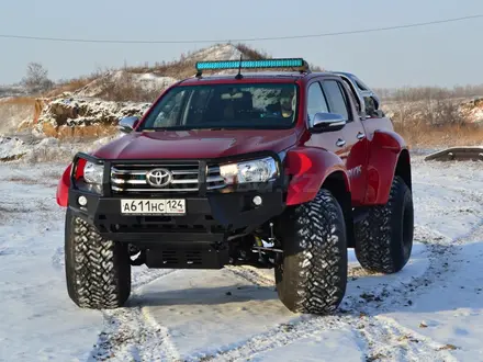 Бампер РИФ передний Toyota Hilux за 430 000 тг. в Алматы – фото 12