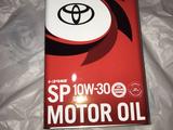 Toyota SP 10W-30 4литра за 18 000 тг. в Алматы