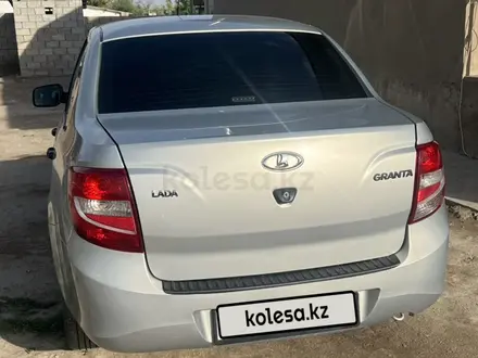 ВАЗ (Lada) Granta 2190 2015 года за 3 300 000 тг. в Арысь – фото 6