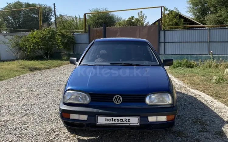 Volkswagen Golf 1992 годаүшін1 200 000 тг. в Тараз