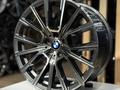 Разно-широкие диски R19 на BMW 5x112 за 363 000 тг. в Астана – фото 3