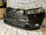 Бампер/Фары/Решетка/Крыло/Ноускат/Морда Хайландер 14-16/Highlander 2014 за 38 000 тг. в Алматы – фото 2