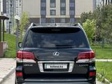 Lexus LX 570 2015 года за 30 000 000 тг. в Шымкент – фото 3