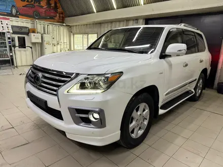 Рестайлинг комплект переделки LX570 2008-2011 под 2012-2015 f sport за 680 000 тг. в Алматы – фото 2