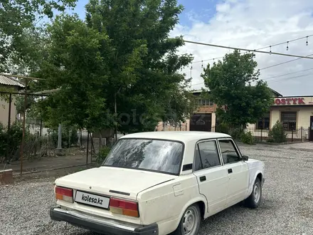 ВАЗ (Lada) 2107 1990 года за 300 000 тг. в Туркестан – фото 3