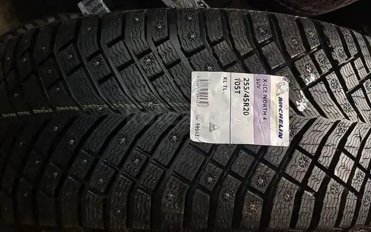 Michelin X-Ice North 4 255/45R20.285/40R20 SUV 108T за 1 300 000 тг. в Алматы