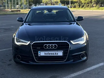 Audi A6 2013 года за 9 500 000 тг. в Алматы