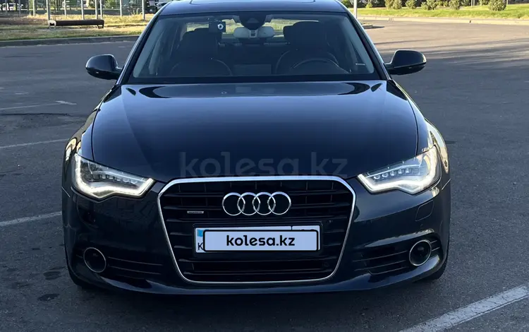 Audi A6 2013 года за 9 500 000 тг. в Алматы