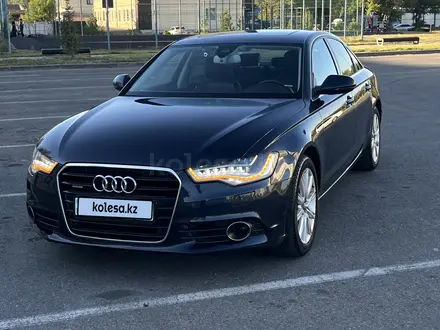 Audi A6 2013 года за 9 500 000 тг. в Алматы – фото 2
