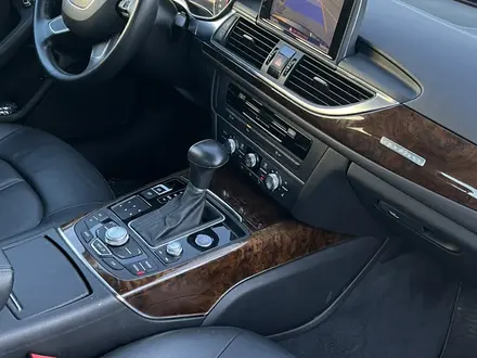 Audi A6 2013 года за 9 500 000 тг. в Алматы – фото 7