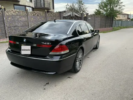 BMW 735 2002 года за 5 800 000 тг. в Алматы – фото 6