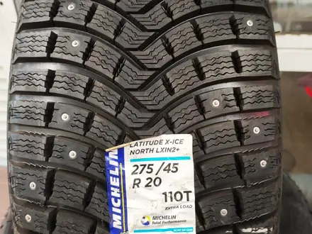 Michelin Latitude X-Ice North 2 + 265/45 R20 110T Разно размерный за 220 000 тг. в Алматы – фото 12