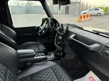 Mercedes-Benz G 63 AMG 2013 года за 38 000 000 тг. в Алматы – фото 28