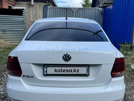 Volkswagen Polo 2016 года за 4 900 000 тг. в Костанай – фото 2