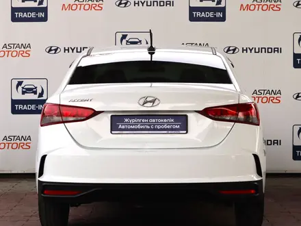 Hyundai Accent 2021 года за 7 190 000 тг. в Алматы – фото 6