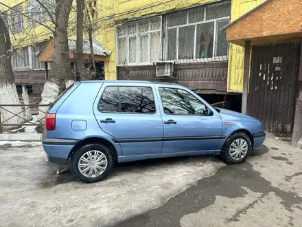 Volkswagen Golf 1992 года за 2 150 000 тг. в Тараз – фото 4