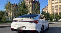 Hyundai Elantra 2021 года за 9 600 000 тг. в Астана – фото 5