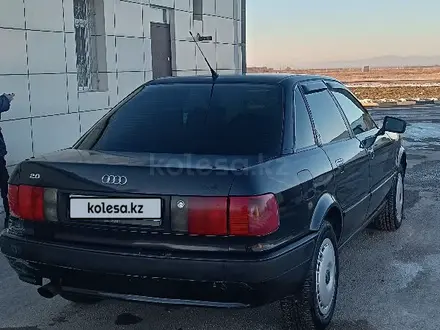 Audi 80 1992 года за 1 520 000 тг. в Шелек – фото 3