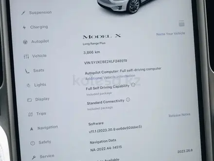 Tesla Model X 2020 годаүшін39 000 000 тг. в Алматы – фото 14