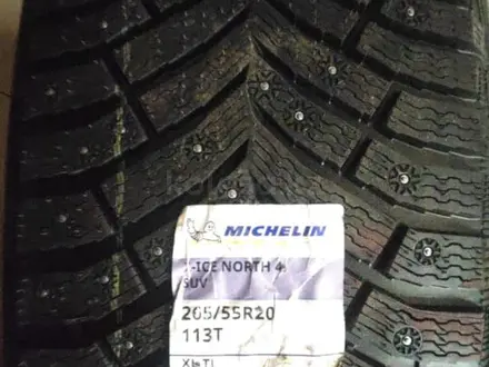 265/55/20. Michelin X ice north 4. Шипованные шины за 740 000 тг. в Алматы