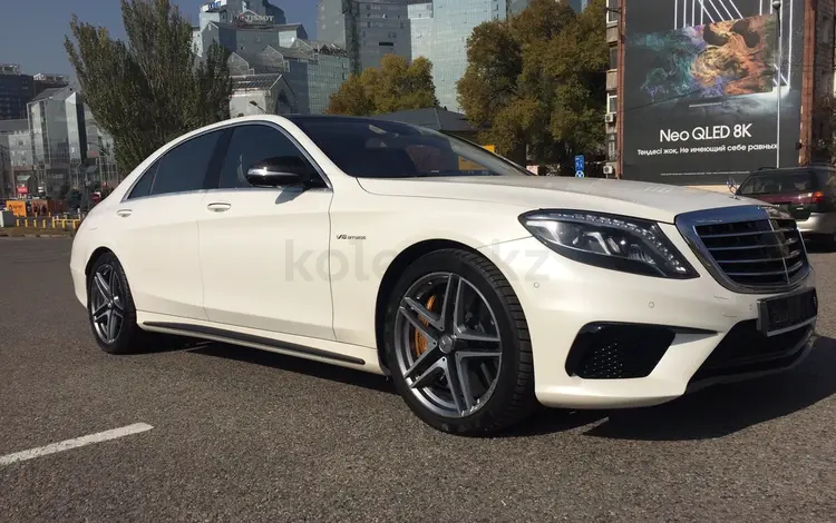 Mercedes-Benz S 63 AMG 2014 годаүшін35 000 000 тг. в Алматы