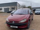 Peugeot 206 2002 года за 950 000 тг. в Петропавловск