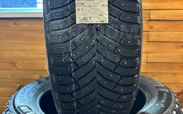 Зимние шипованные шины Michelin X-Ice North 4, 265 55 R20 — 1 300 000тг.үшін1 300 000 тг. в Караганда