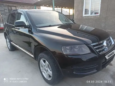 Volkswagen Touareg 2003 года за 4 400 000 тг. в Боралдай – фото 9