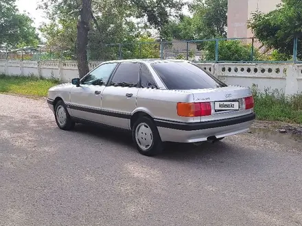 Audi 80 1991 года за 2 200 000 тг. в Тараз – фото 6