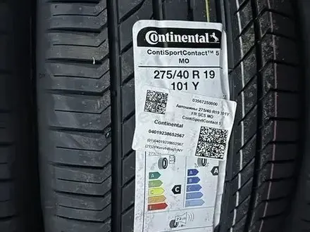 Continental Sport Contact 5 245/45 R19 и 275/40 R19 Y за 680 000 тг. в Алматы – фото 2