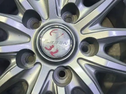Диски r15 5x114.3 Leben, из Японии за 115 000 тг. в Алматы – фото 3