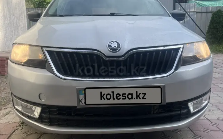 Skoda Rapid 2014 года за 3 555 555 тг. в Алматы