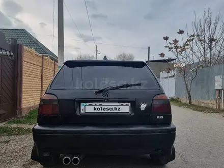 Volkswagen Golf 1993 года за 1 450 000 тг. в Тараз – фото 3