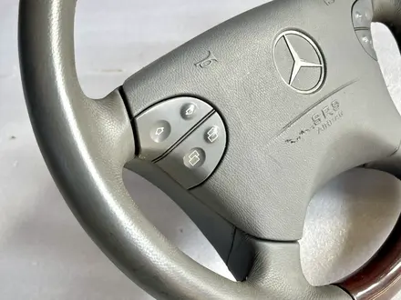 Руль дерево на Mercedes W210 Мерседес 210 за 80 000 тг. в Шымкент – фото 4