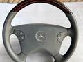 Руль дерево на Mercedes W210 Мерседес 210 за 80 000 тг. в Шымкент – фото 2