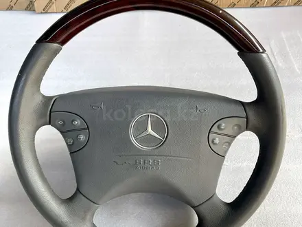 Руль дерево на Mercedes W210 Мерседес 210 за 80 000 тг. в Шымкент – фото 2