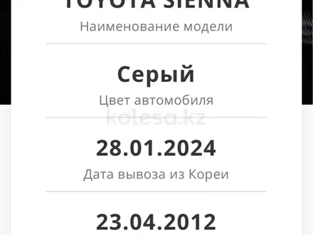 Toyota Sienna 2012 года за 14 300 000 тг. в Алматы – фото 20