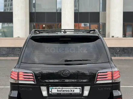 Lexus LX 570 2014 года за 21 700 000 тг. в Астана – фото 9