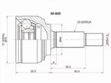 Граната, Шрус передний наружнийfor8 500 тг. в Караганда