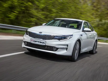 Губа переднего бампера Кия Оптима Kia Optima 2016- за 9 000 тг. в Алматы – фото 2