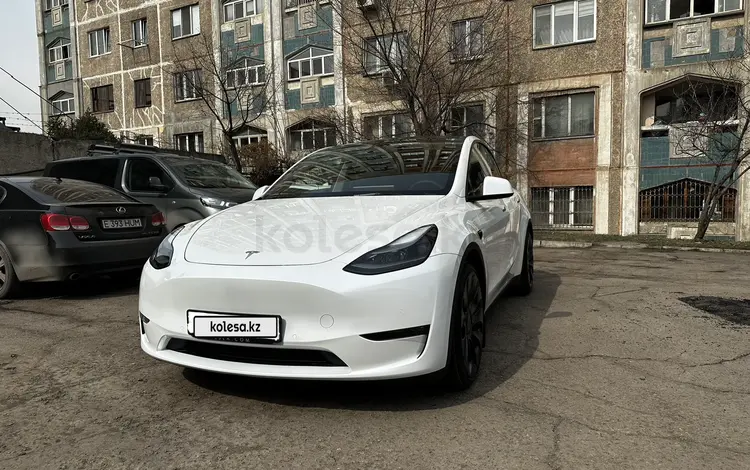 Tesla Model Y 2023 года за 32 000 000 тг. в Алматы