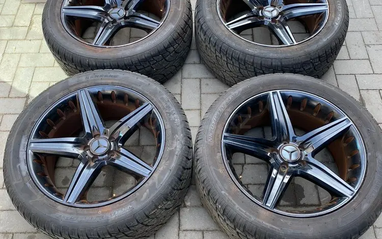 Диски R20 на Мерседес ML GL R class с летней резиной из Японии за 380 000 тг. в Алматы