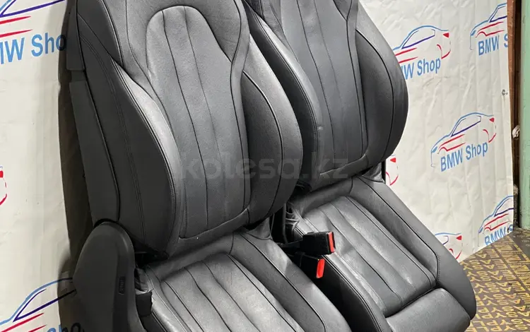Топовые сидения с ломающейся спинкой от bmw x5 F15 х5 ф15 x6 f16 за 900 000 тг. в Шымкент
