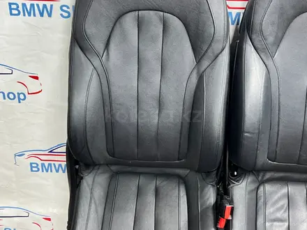 Топовые сидения с ломающейся спинкой от bmw x5 F15 х5 ф15 x6 f16 за 900 000 тг. в Шымкент – фото 5