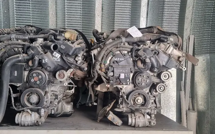Двигатель и КПП 2GR fse, объем 3.5 л, Lexus GS 2NZ-FE, 2RZ, 2TR-FE, 2TZ-FE за 20 000 тг. в Алматы