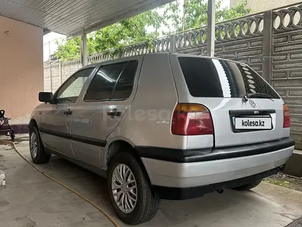 Volkswagen Golf 1996 года за 1 700 000 тг. в Тараз – фото 3
