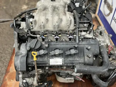 Контрактный двигатель L6EA Hyundai Grandeur 2.7 литра (газ); за 500 600 тг. в Астана – фото 2