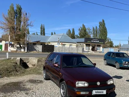 Volkswagen Golf 1992 года за 1 600 000 тг. в Тараз – фото 2