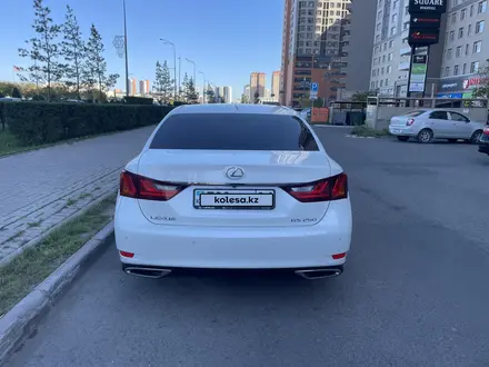 Lexus GS 250 2015 года за 13 200 000 тг. в Астана – фото 4